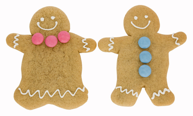 gingerbread man and woman